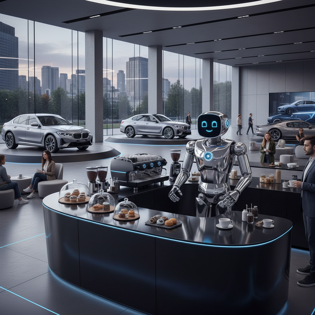 Cafe Robot For BMW Showrooms