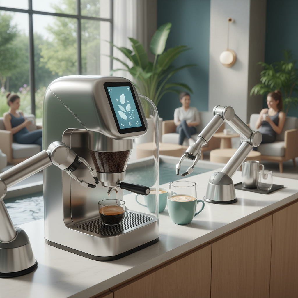 Espresso Robot For Wellness Centers