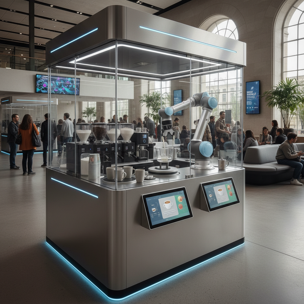 Robotic Coffee Kiosk For City Hall Service Centers