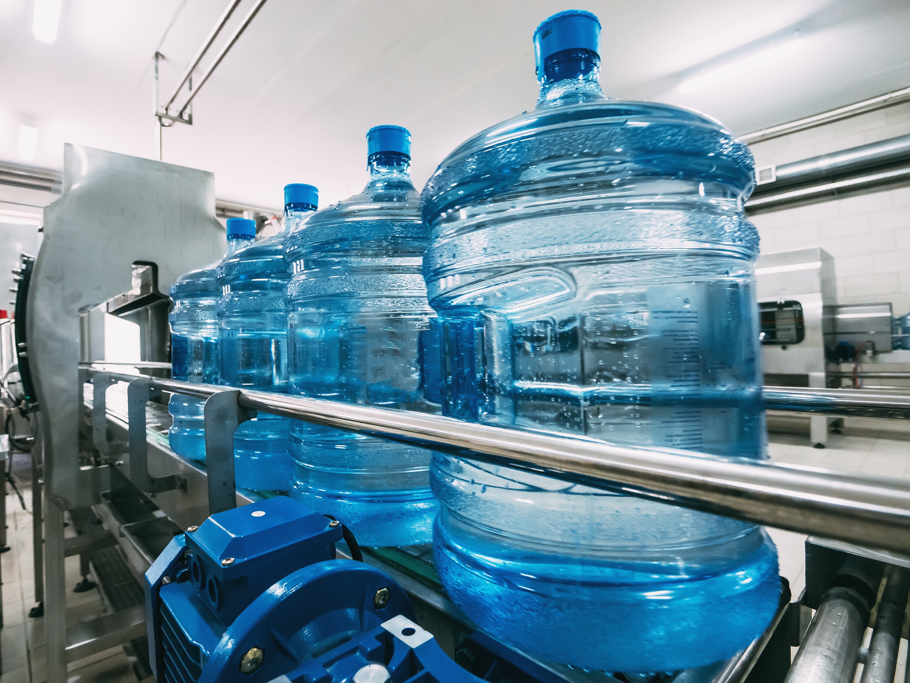 barrelled water
