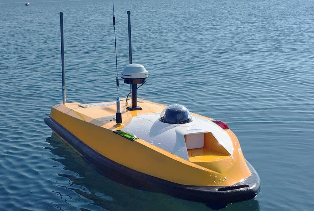 unmanned ship