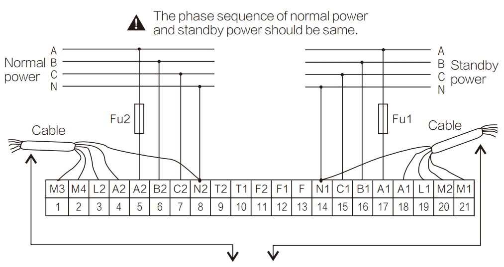 Y-701 Automatic transfer switch controller detail (1)