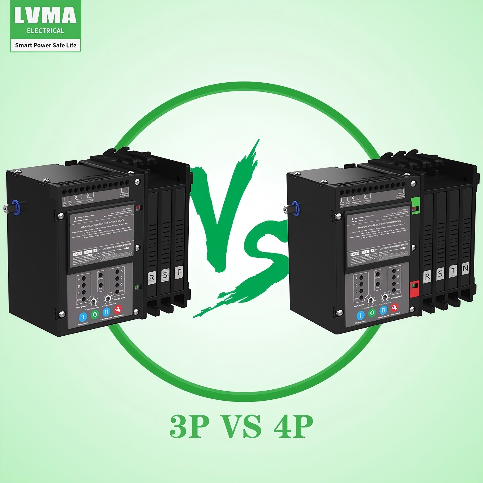 3P һәм 4P ATS: Төп аермалар һәм сайлау кулланмасы