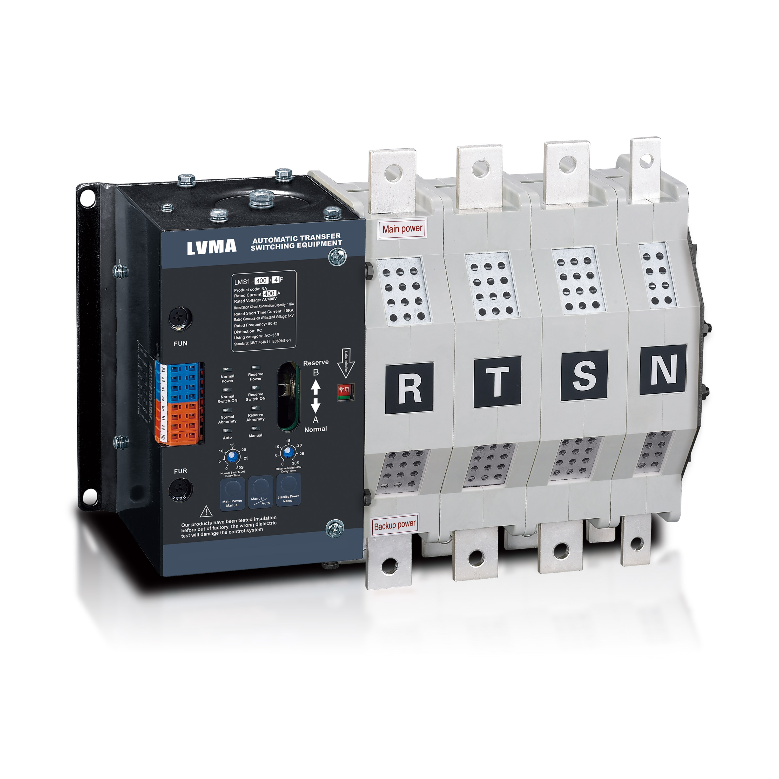 LMS1-NA Series Automatic Transfer Switch ATS 630A