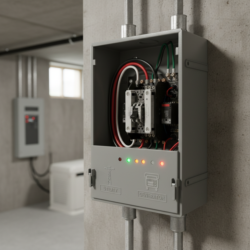 30a Automatic Transfer Switch For Home Backup