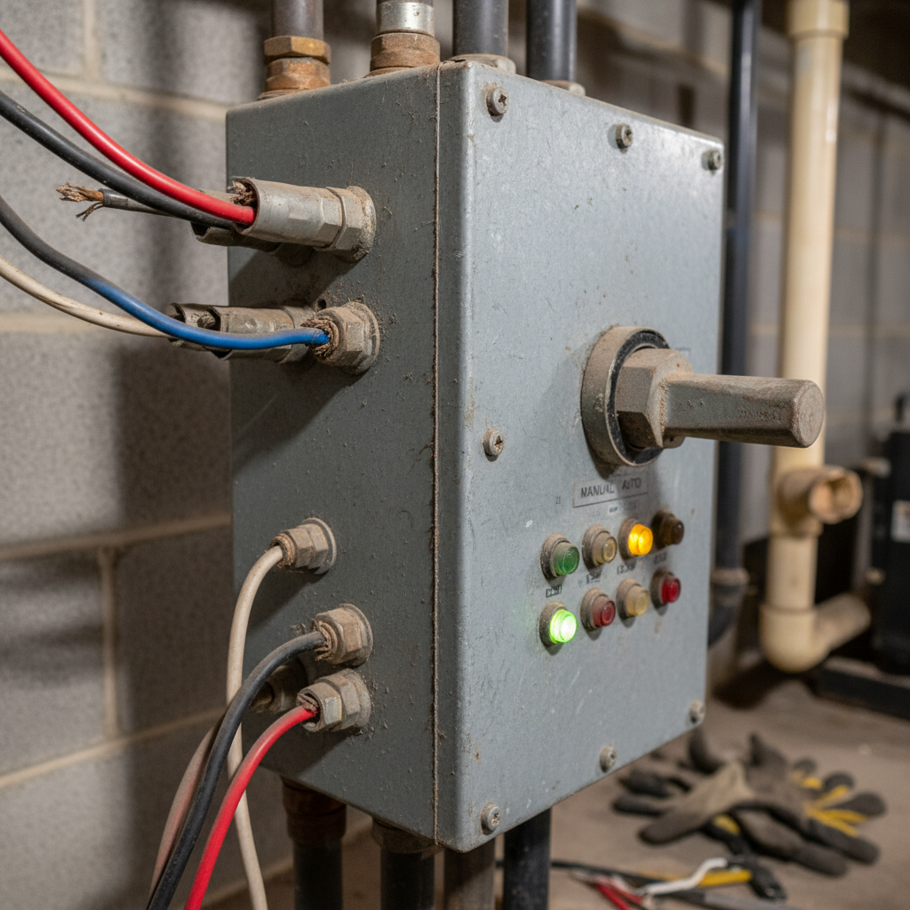 Used Automatic Transfer Switch For Home Backup