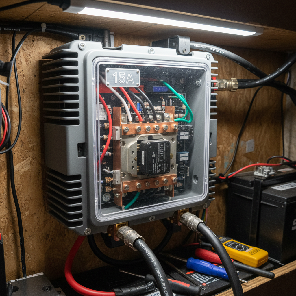 15a Automatic Transfer Switch For RV Power