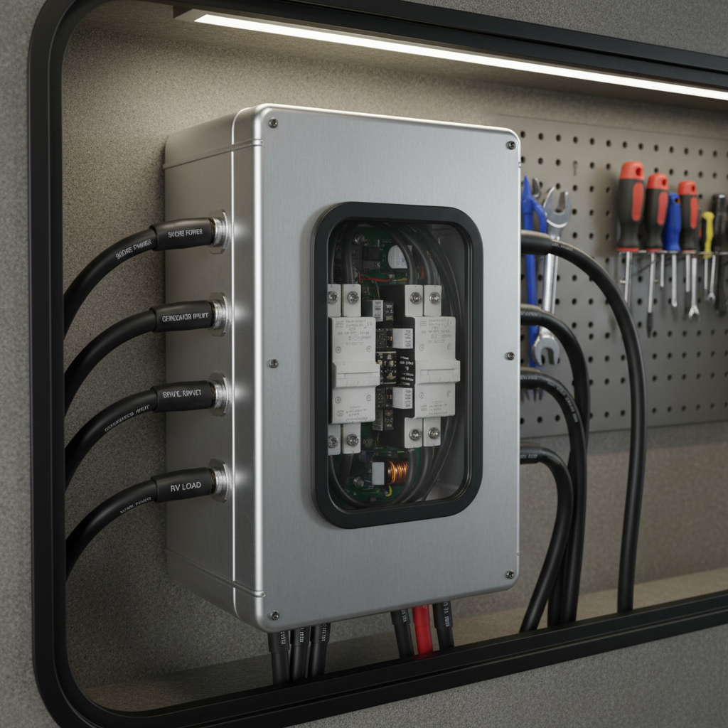 110v Automatic Transfer Switch For RV Power