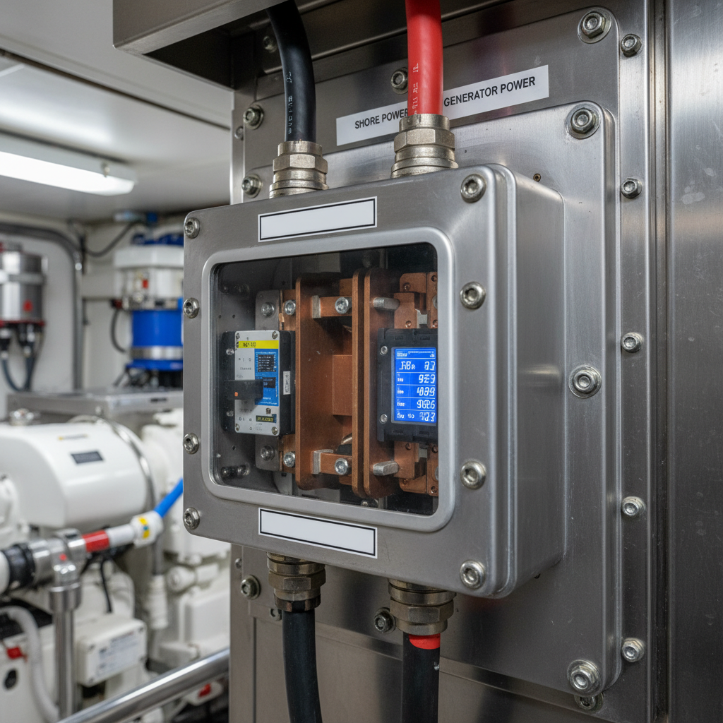 125a Automatic Transfer Switch For Marine Vessels