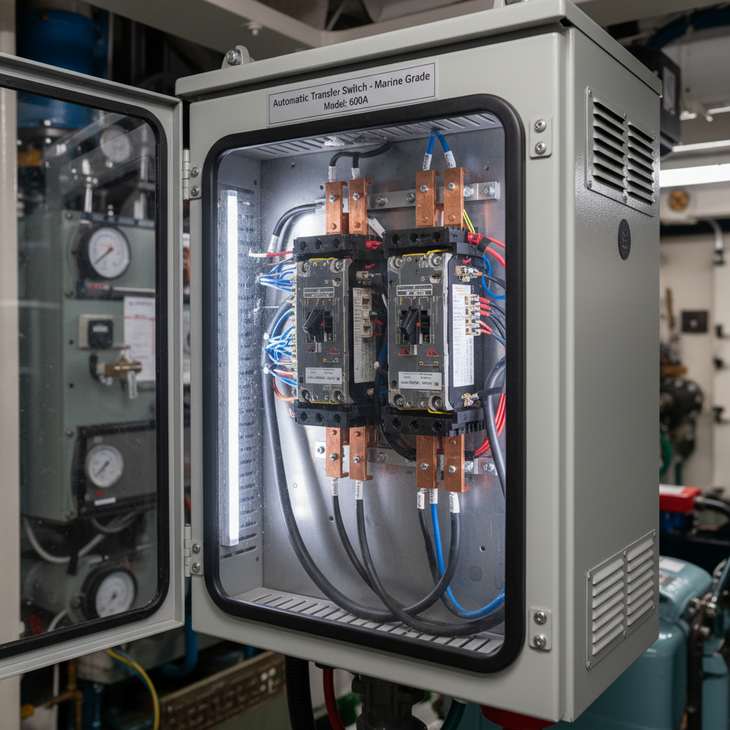 600a Automatic Transfer Switch For Marine Vessels