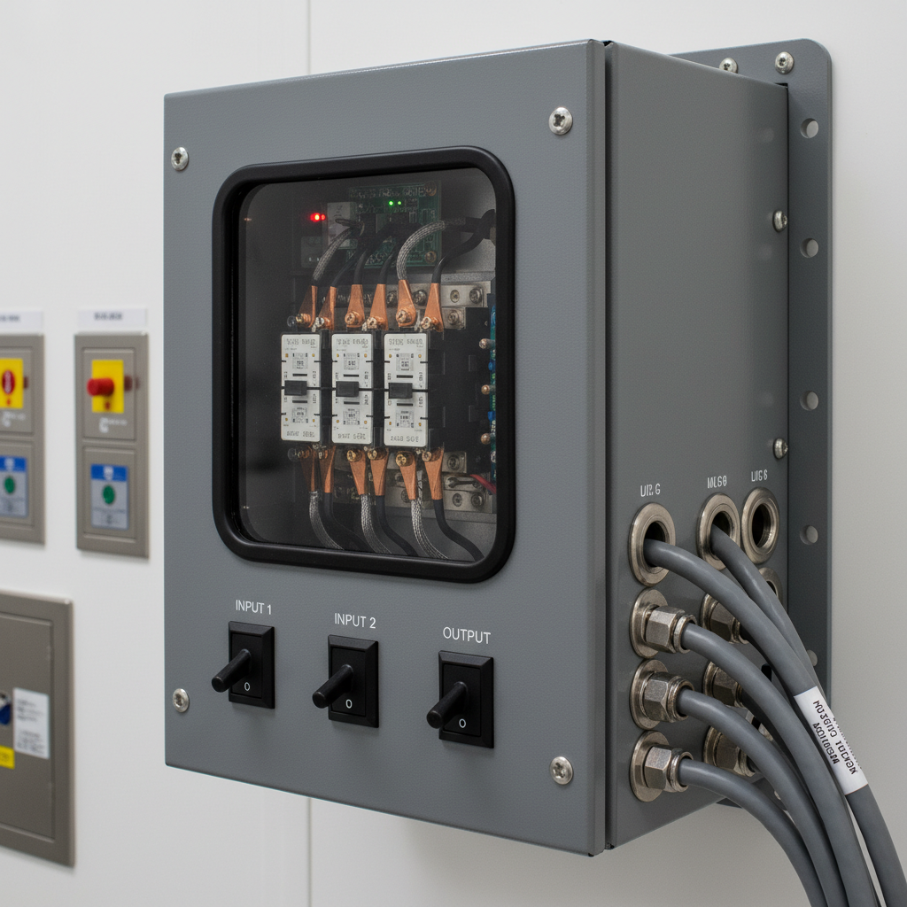 120v Automatic Transfer Switch For Medical Equipment