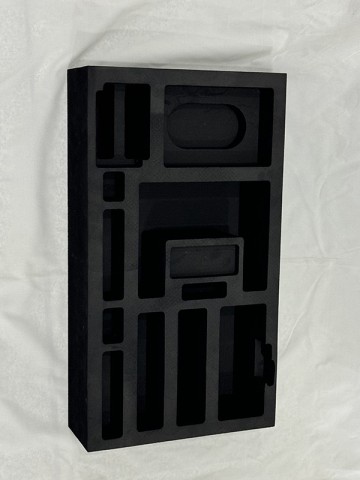 High-Elasticity Black EVA Wine Bottle Insert – Shockproof & Durable for Safe Transportation