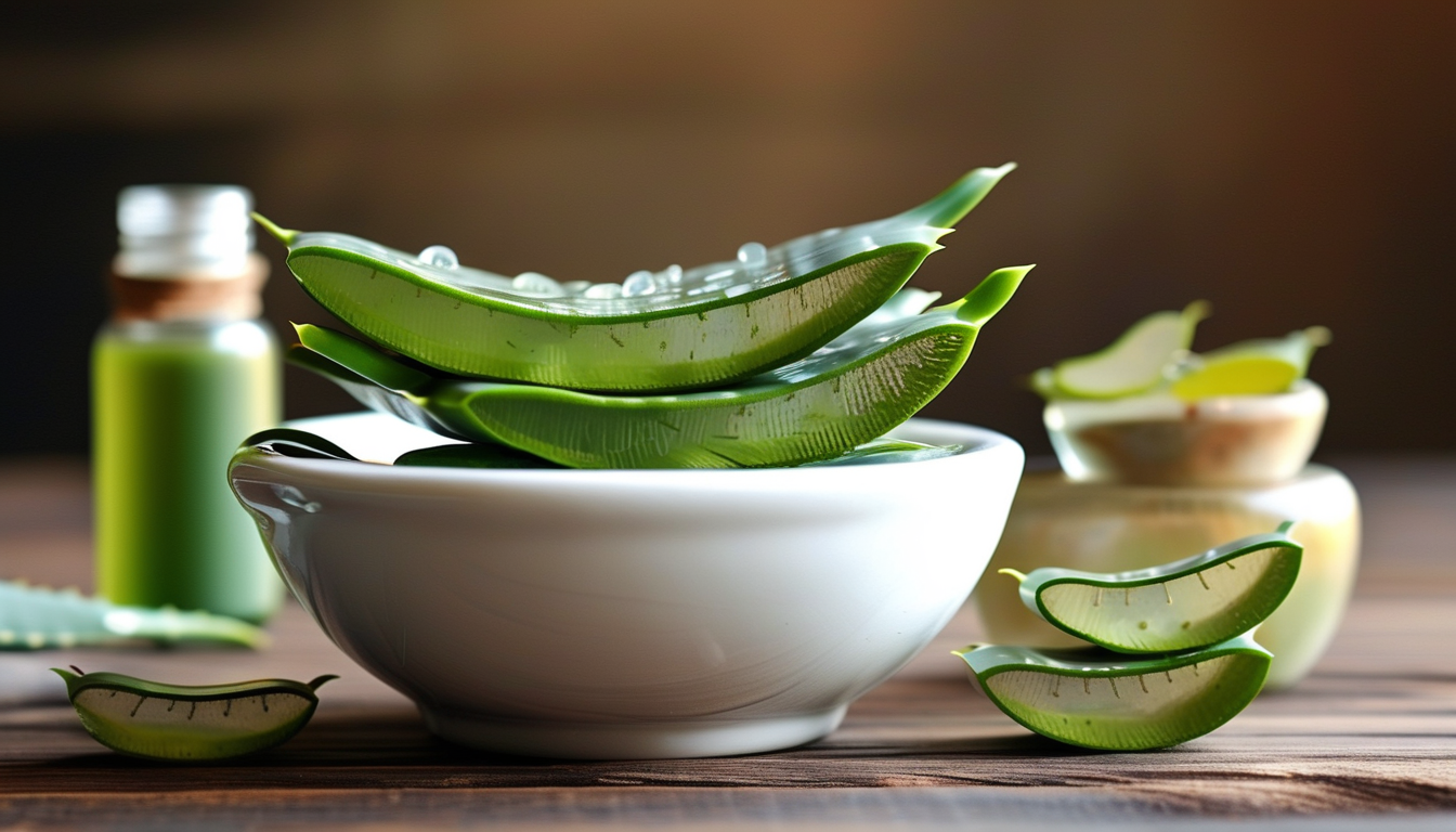 What is aloe-emodin, and why is it used in modern skin and health products?