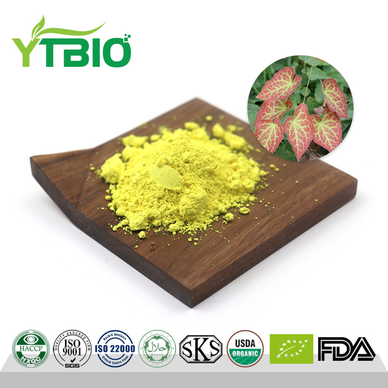 CAS 489-32-7 Icariin 98% Powder