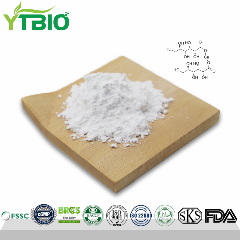 Wholesale 98% Calcium Gluconate Powder 299-28-5