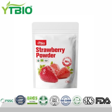 Pure Freeze-Dried Strawberry Powder | Food Grade Raw Material