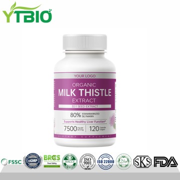 High Potency Milk Thistle Capsules | B2B Custom Production