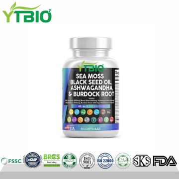 Bulk Seaweed Vitamin Plant Capsules | Plant-Based Nutrition Supplier