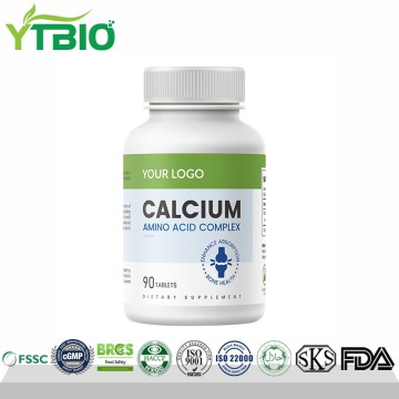 Custom Compound Amino Acid Calcium Tablets | Factory ODM Production