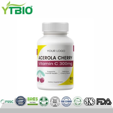 Private Label Acerola Cherry Vitamin C Tablets | Factory Direct B2B Wholesale