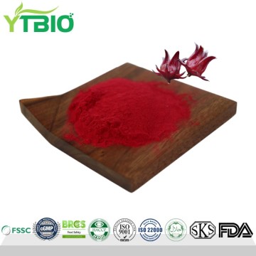 Pure Natural Hibiscus Sabdariffa Extract Powder