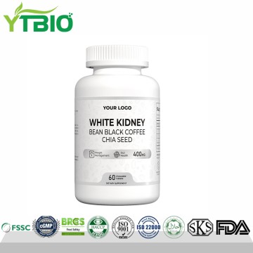 White Kidney Bean Black Coffee Chia Seed Tablets | OEM ODM Manufacturer, Private Label Available