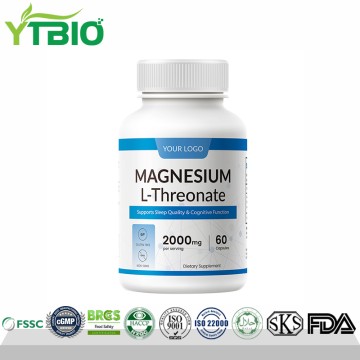 Wholesale L-Magnesium Threonate Capsules | Bulk Mineral Supplement Factory