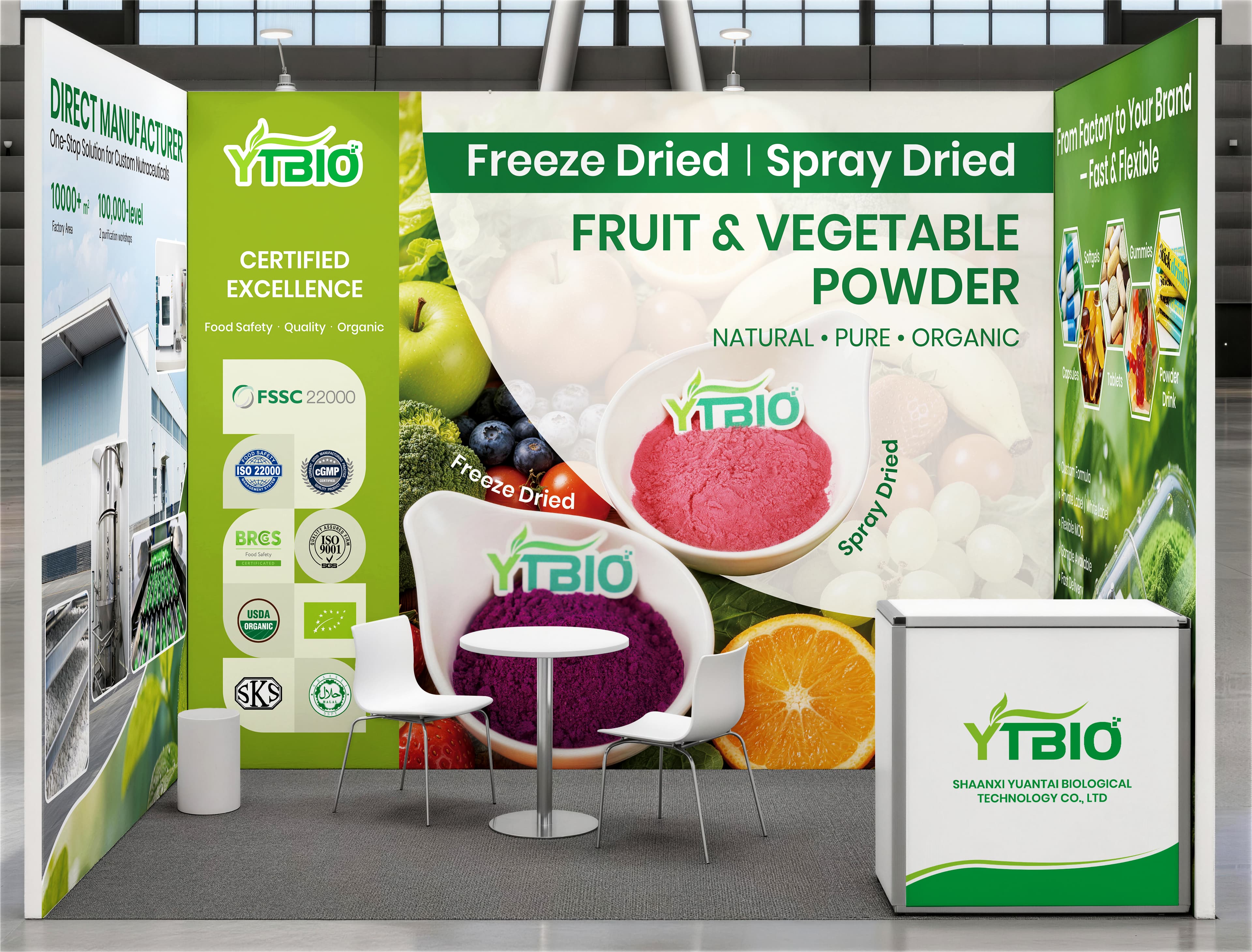 La partecipazione di successo di YTBIO a Vitafoods Europe 2026