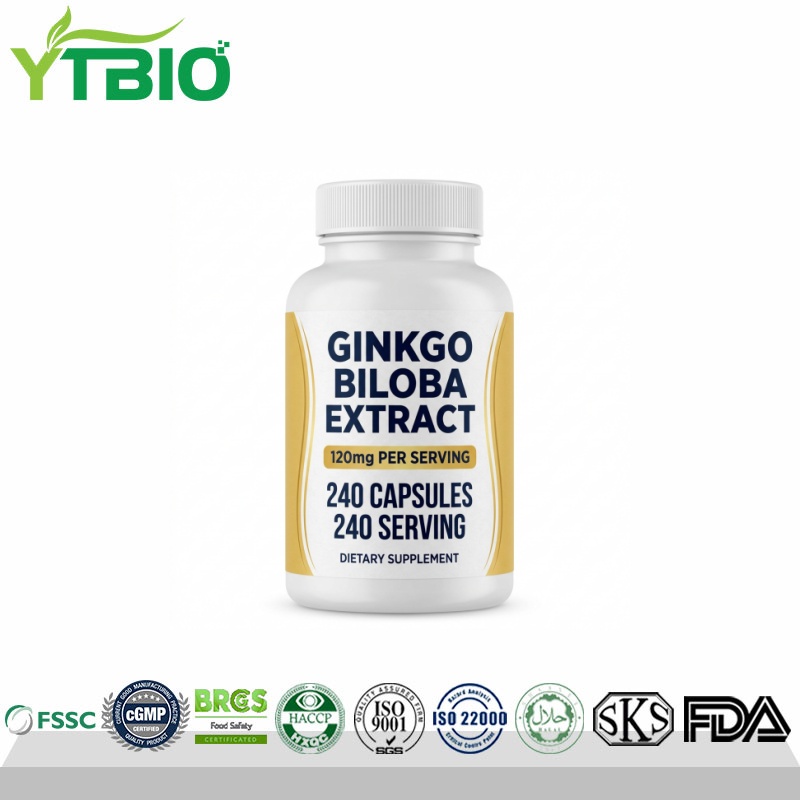 High Purity Ginkgo Biloba Extract Capsules | OEM Private Label