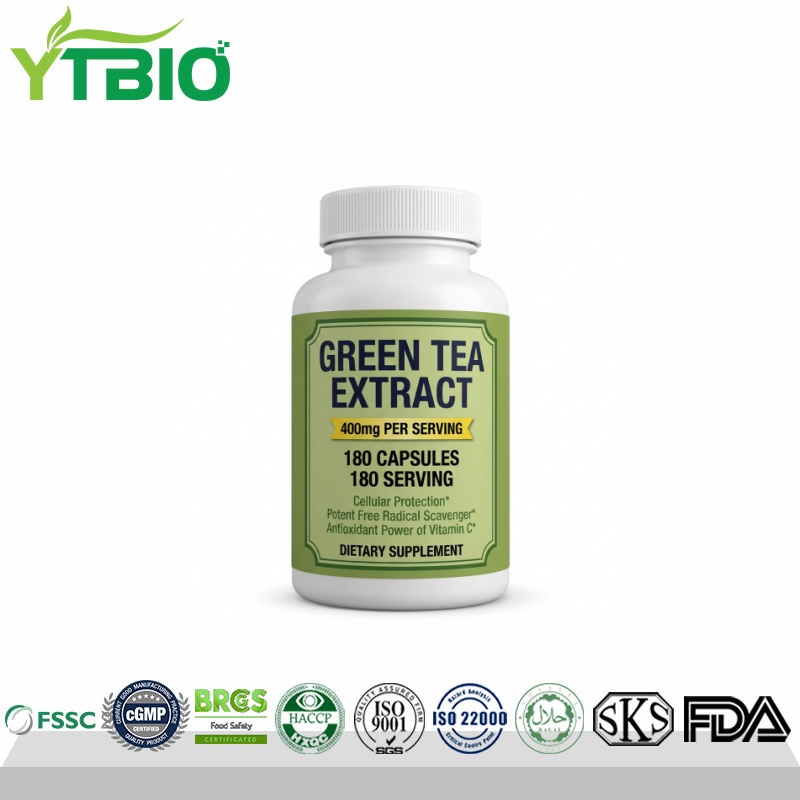 Bulk Supply Green Tea Extract Powder Capsules | OEM Private Label