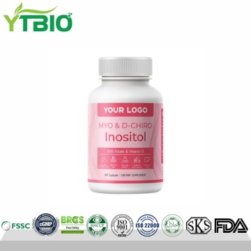 Cápsulas de inositol Myo y D-Chiro a granel | Fabricante OEM