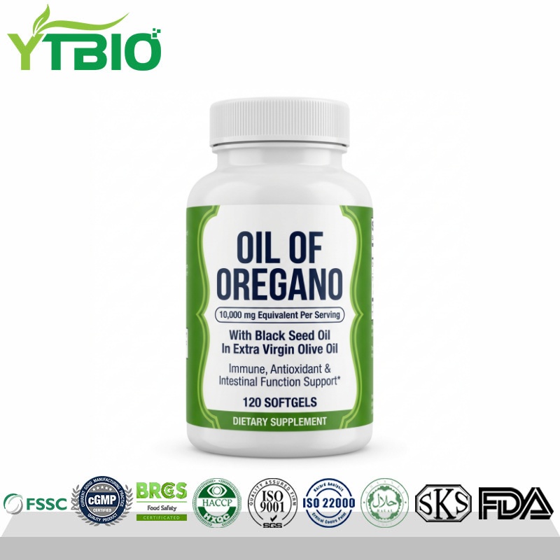 Bulk Oil of Oregano Softgels with Black Seed Oil | OEM Private Label