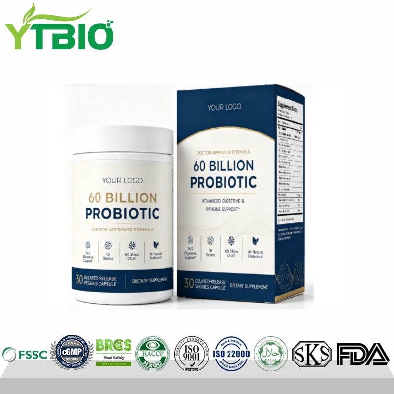 Wholesale 60 Billion Probiotic Capsules | OEM ODM Manufacturer