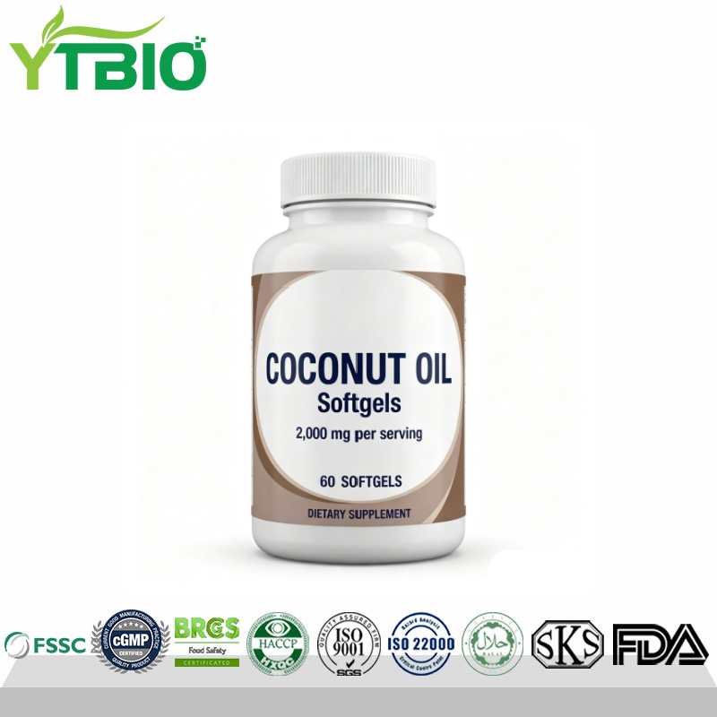 Bulk Supply Coconut Oil Softgels | OEM Private Label