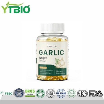 Private Label Garlic Softgels | Nutrient Supplement Manufacturer
