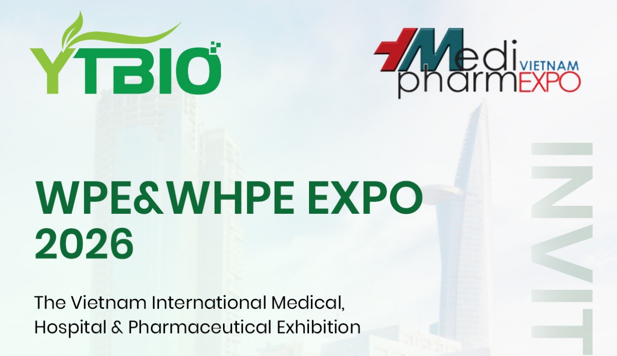 YTBIO Exhibits at Medi Pharm Vietnam 2026 | Booth B67 & B68