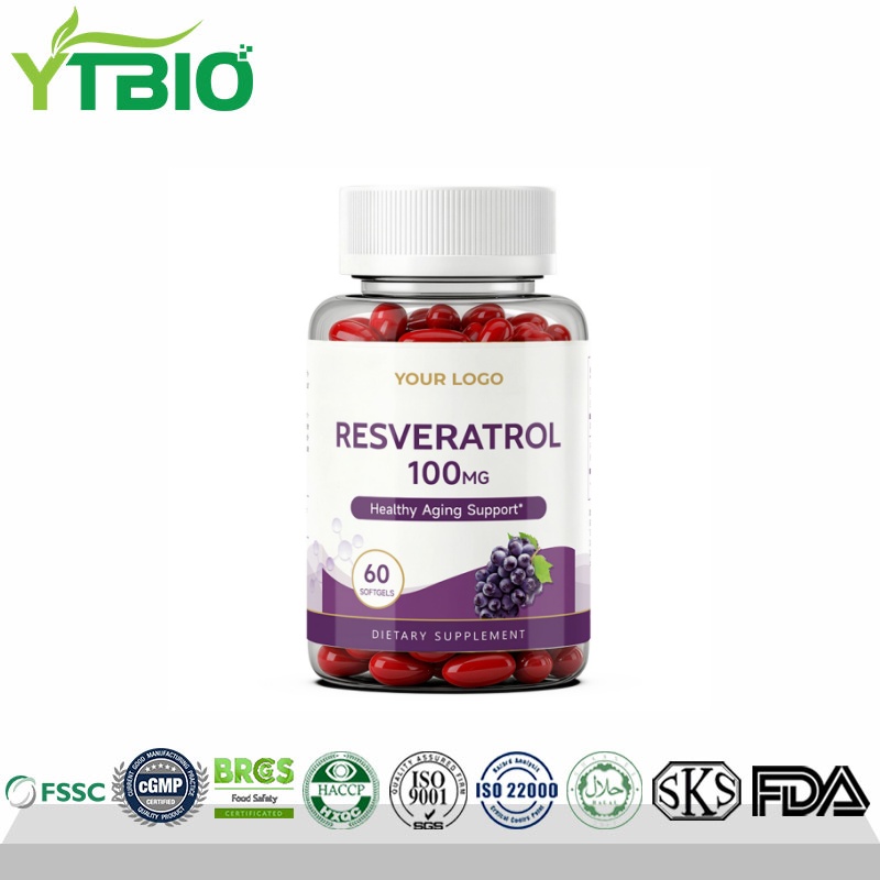 High Potency Resveratrol Softgels | OEM ODM Private Label