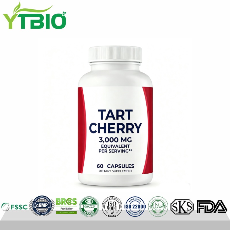 Natural Tart Cherry Extract Capsules | OEM Manufacturer