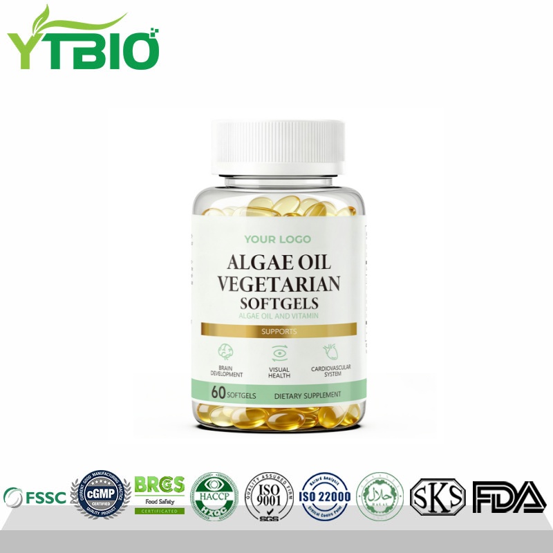 Vegan Algae Oil DHA Vegetarian Softgels | OEM ODM Private Label