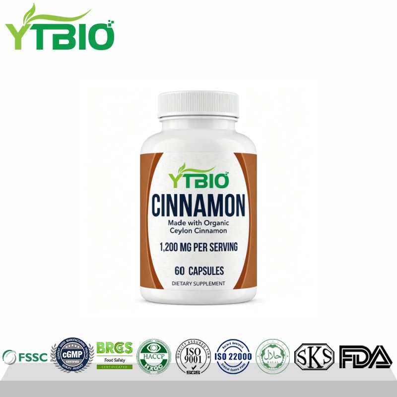 Cinnamon Capsules 1200mg Support Wellness | OEM Private Label