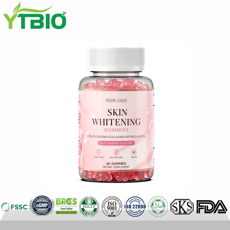 Private Label Skin Whitening Gummies with L‑Glutathione | OEM Manufacturer