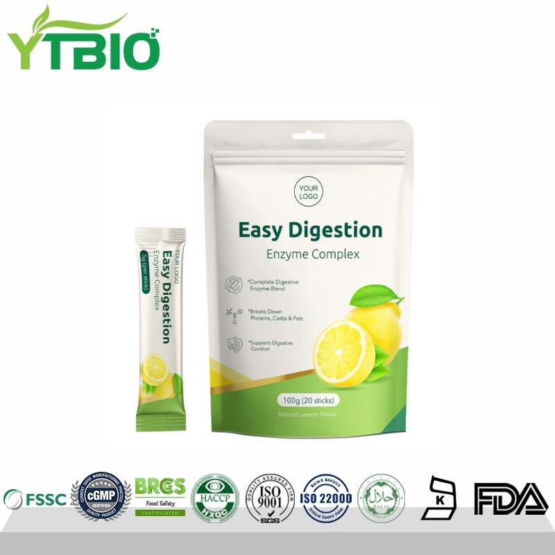 Factory Supply Digestive Enzyme Complex Powder|OEM & Private Label