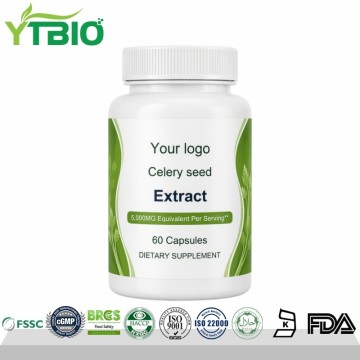 Factory Supply Celery Seed Extract Capsules| OEM Private Label