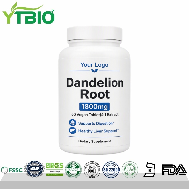Private Label 1800mg Dandelion Tablet| OEM Manufacturer
