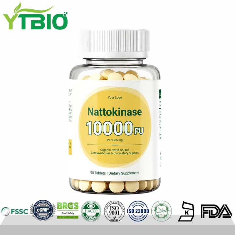 Nattokinase Tablets Nattokinase 10000FU | OEM & Private Label