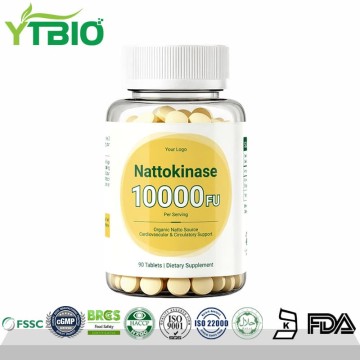 Nattokinase Tablets Nattokinase 10000FU | OEM & Private Label