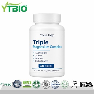 Private Label Triple Magnesium Complex Tablets| OEM Manufacturer