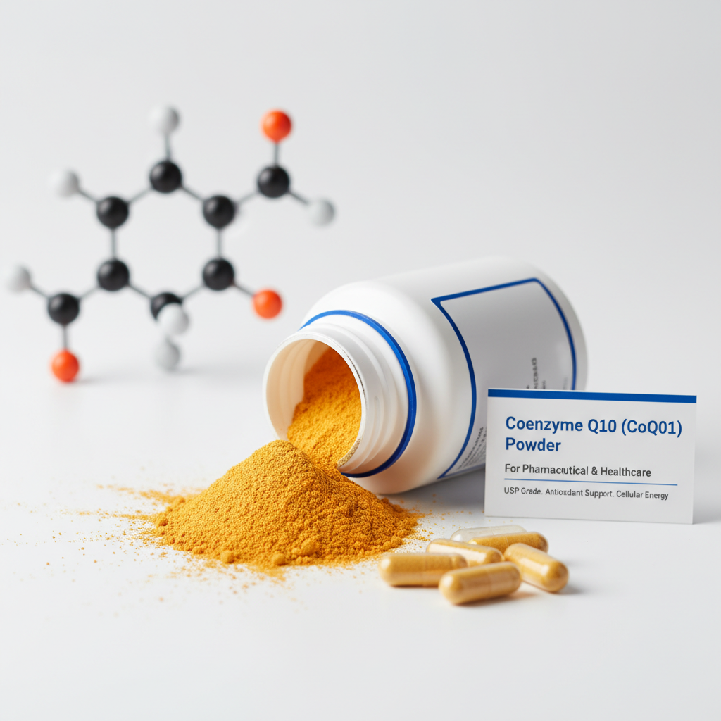 Coenzyme Q10 (CoQ10) Powder For Pharmaceutical And Healthcare