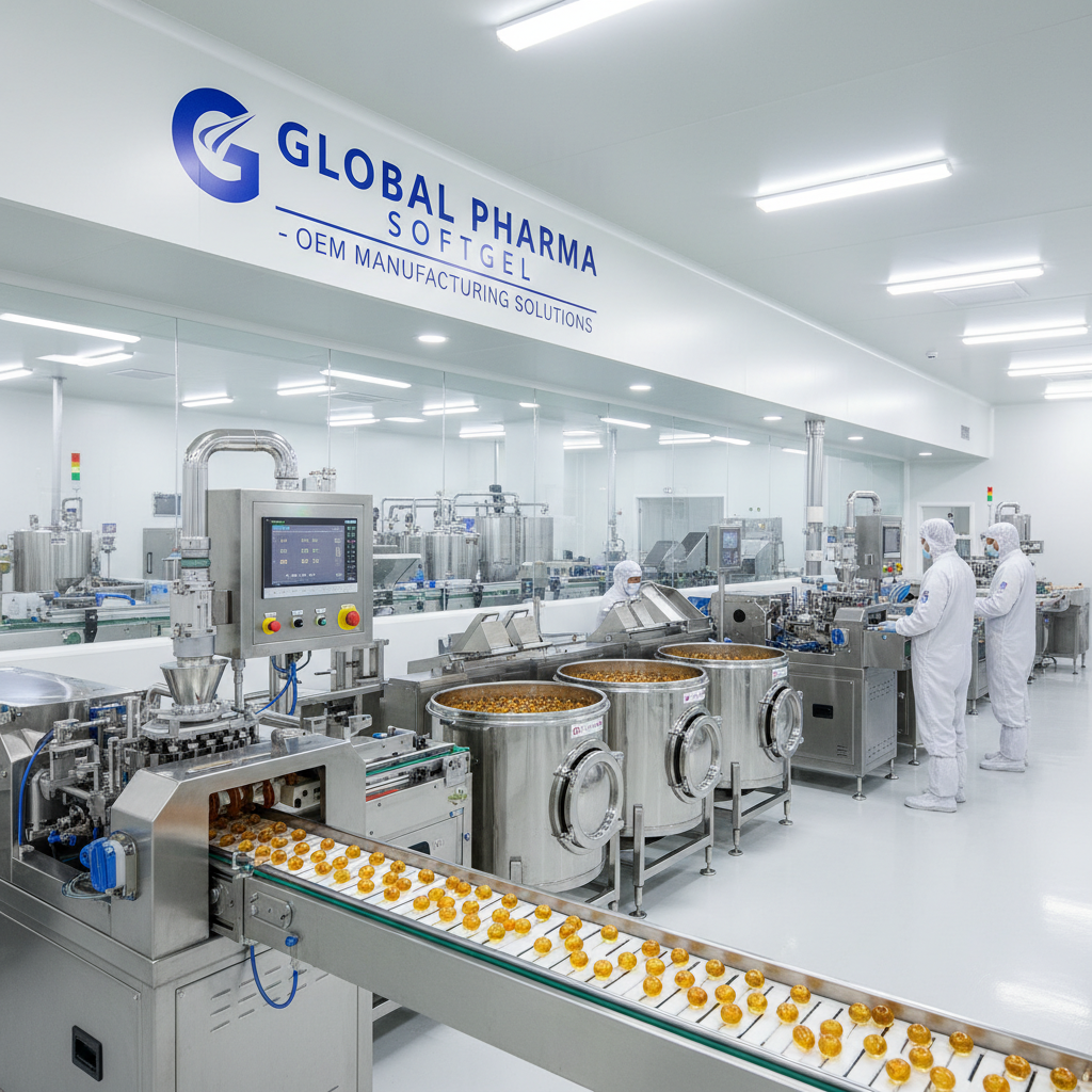 Softgel OEM Manufacturer For Pharmaceutical And Healthcare