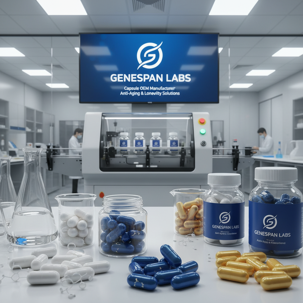 Capsule OEM Manufacturer For Anti-Aging & Longevity